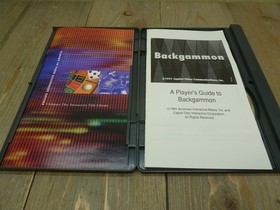 Philips CDi Backgammon Long Box Complete W/ Manual 1991 CD-i Classic Board Game
