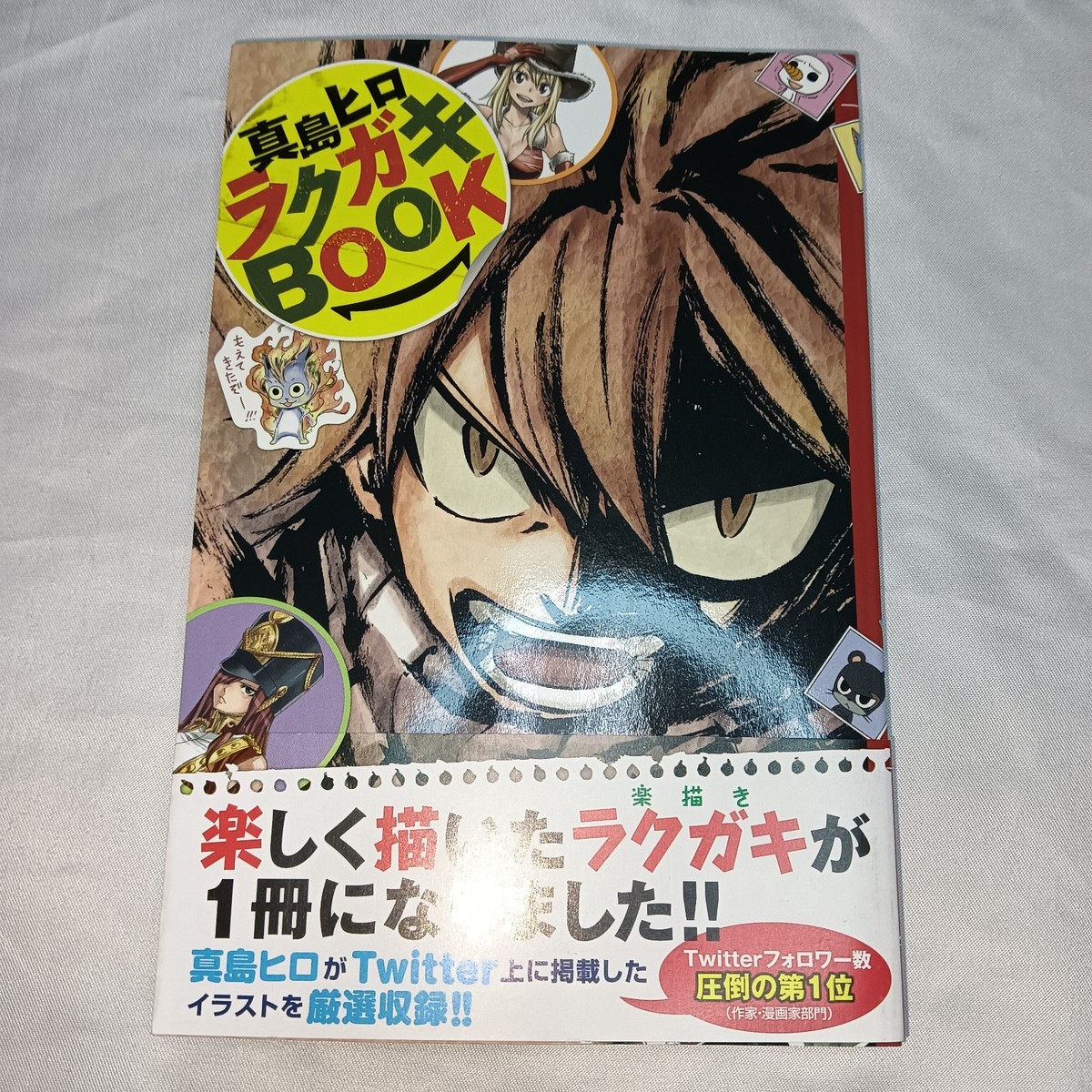 Hiro Mashima Graffiti Fairy Tail Rakugaki Art Book 1st edition