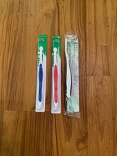 3 - GUM 308 End Tuft Toothbrush Small Head Hard To Reach Areas Implants Braces