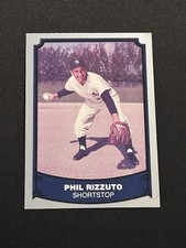 1988 Pacific Baseball Legends Phil Rizzuto #10 New York Yankees