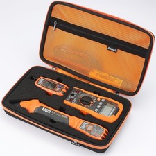RAIACE Hard Travel Storage Case Compatible with Klein Tools ET310 AC Orange