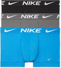Nike Men's Dri-FIT Essential Micro Trunks 3 Pack, Blue 2XL 608279219156 