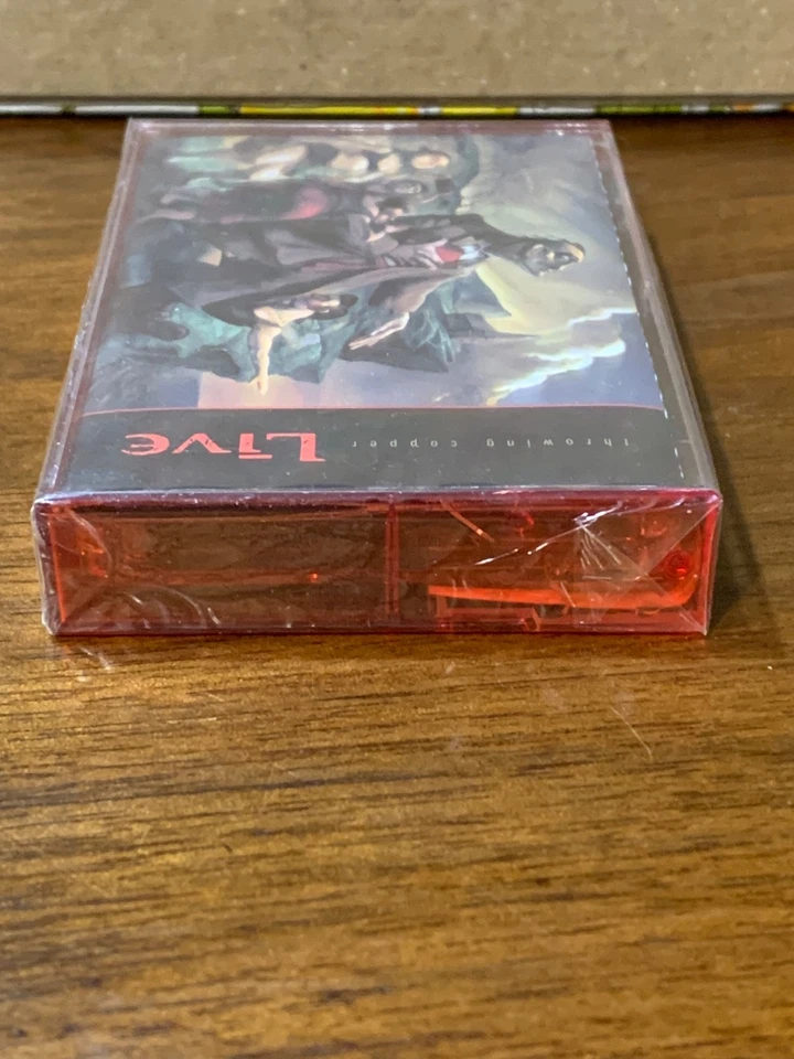 LIVE Throwing Copper 1994 SEALED U.S. CASSETTE IN RED UNI CASE SEALED 1994 - Image 4 of 4