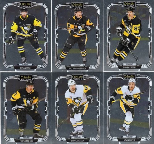 2025-26 UPPER DECK O-PEE-CHEE PLATINUM BASE TEAM SET - PITTSBURGH PENGUINS