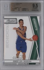 2010-11 Prestige Rookie Bonus Shots Green 15/25 Jeremy Lin BGS 9.5 GEM MINT 3u4