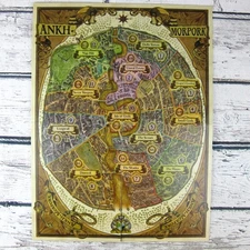Discworld Ankh-Morpork Board Game Replacement Game Board Only