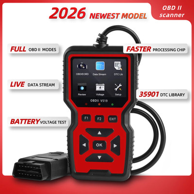 Automotive OBD2 Scanner Code Reader Car Diagnostic Scan Tool Check Engine Fault