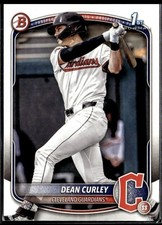 2025 Bowman Draft Paper 1st Dean Curley Guardians #BD-129