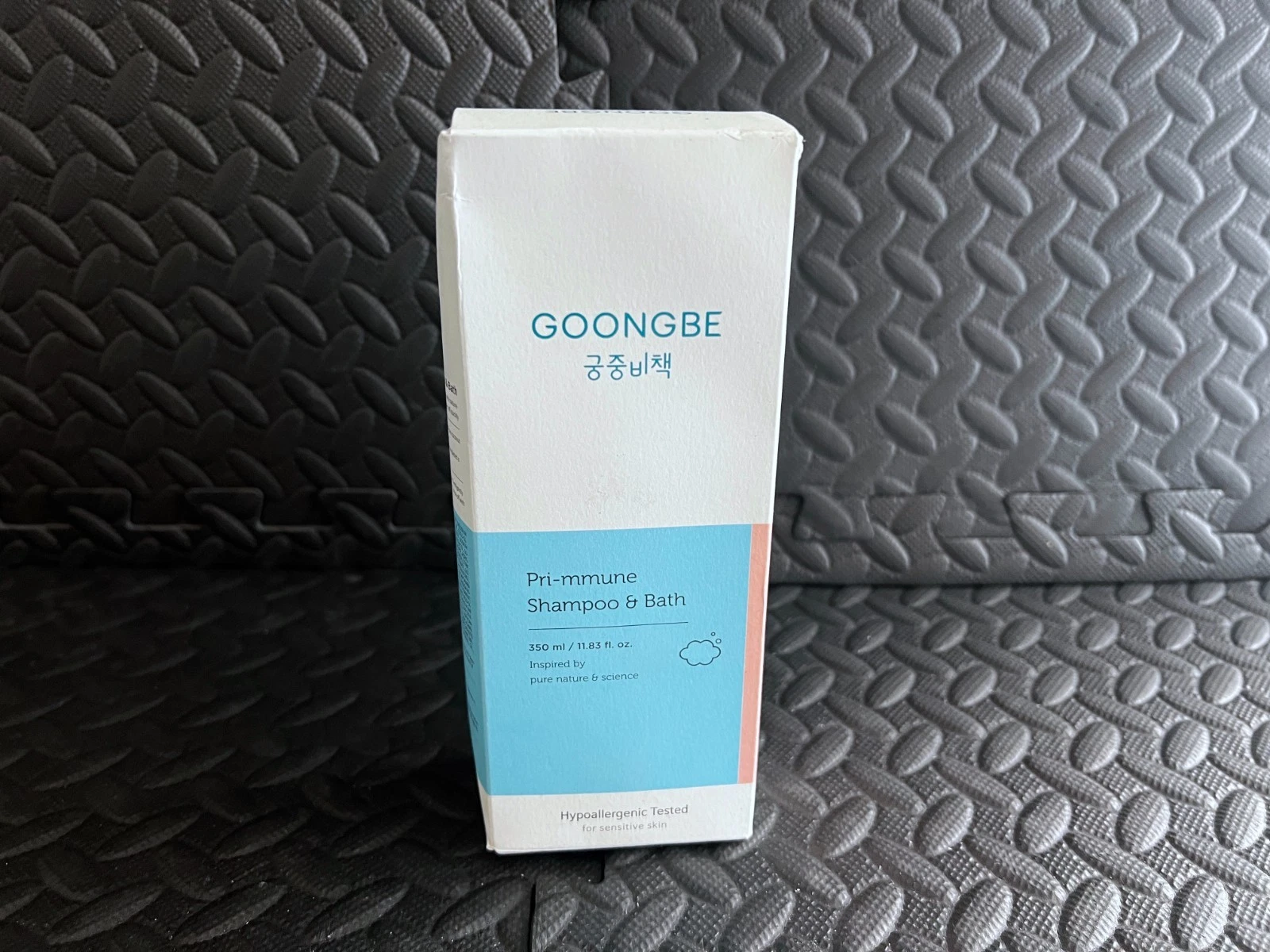 GOONGBE Pri-mmune Shampoo Bath Korean Baby Wash Hypoallergenic 350mL 11.83fl oz.
Opens in a new wind