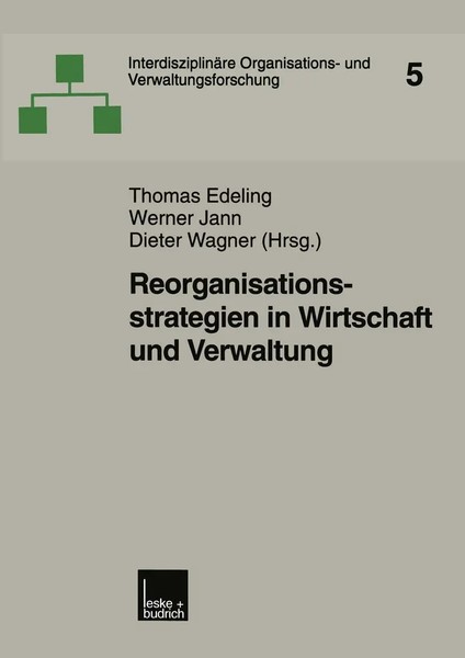 Thomas Edeling (U. A.) | Reorganisationsstrategien In Wirtschaft Und Verwaltung-image