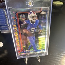 Topps 2023 Topps Chrome Joshua Palmer Buffalo Bills #31 Xfractor Parallel