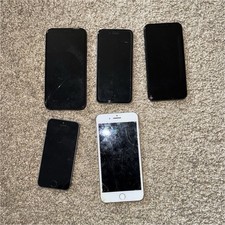 Apple Lot of 5 iPhones Mixed Models ALL LOCKED SOME WORK SOME DONT UNTESTED