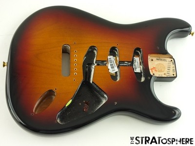 USA Fender SRV Stevie Ray Vaughan Stratocaster BODY, Sunburst SRV 3TS