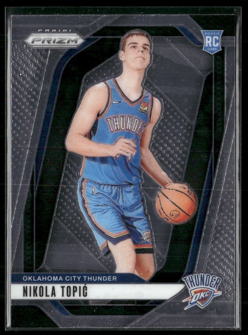 Nikola Topic 2024-25 Panini Prizm Rookie Oklahoma City Thunder #230