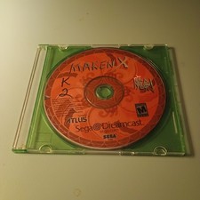Maken x (Sega Dreamcast, 2000) Disc Only *Untested/Scratched*