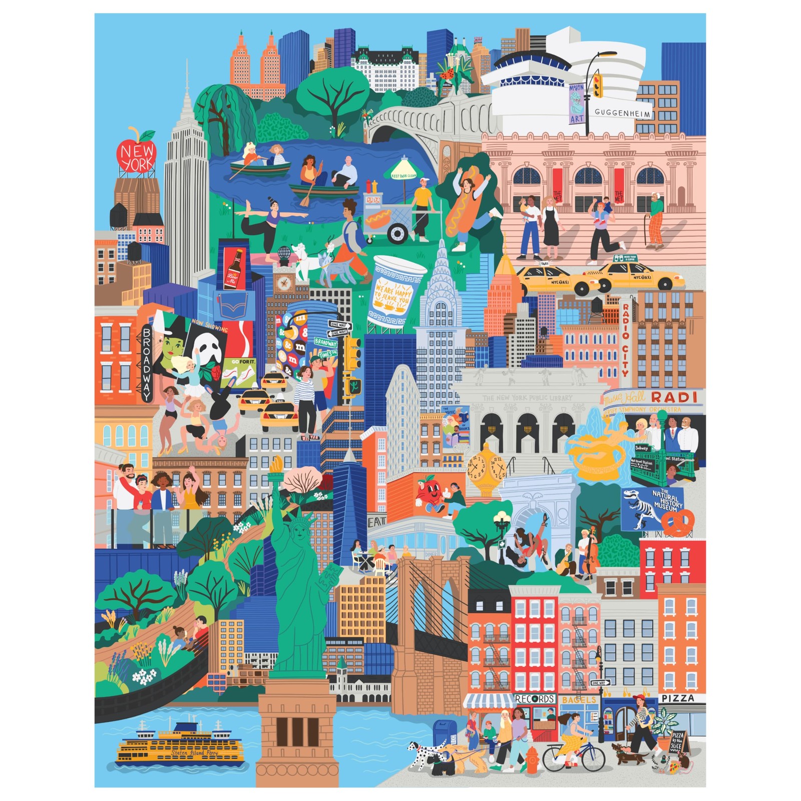 Ridley's | New York, New York! City Life 1000 pieces | Jigsaw Puzzle | Ages 14+ - Image 3