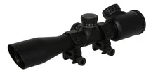 TRUGLO Tru-Brite Xtreme 4x32mm Illuminated Mil-Dot Riflescope with Rings (TG8...