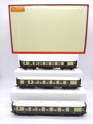 Hornby Pullman Reisebusse Cygnus Ibis Minerva mit Beleuchtung - (unbenutzt) neuwertig & verpackt