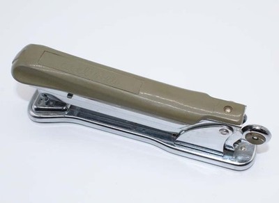 Vintage Aceline 502 Green Stapler Ace Fastener Co Chicago Ill ~ Tested Works MCM