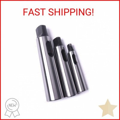 ATOPLEE 3pcs Morse Taper Drill Sleeve Reducing Adapter for Lathe Milling,MT2 to