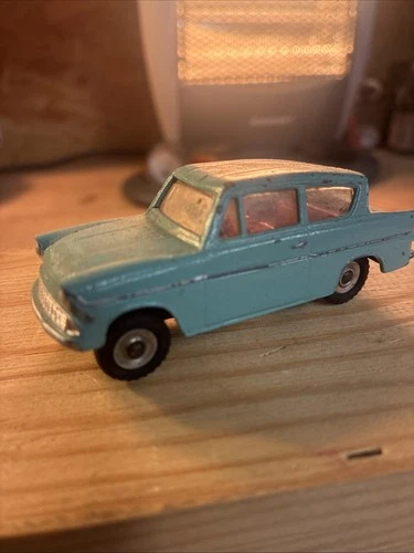 Vintage Dinky Toys Ford Anglia 15s Good  Condition Made In England Look