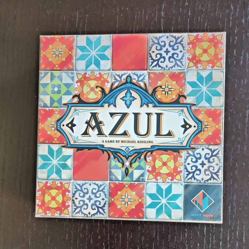 Azul Board Game 2-4 Players Aged 8+ 2018 Michael Kiesling Plan B Games Complete