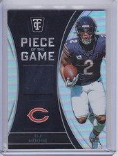 2024 Totally Certified DJ  Moore Piece Of The Game Patch/Jersey Insert! Bears