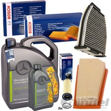 BOSCH FILTERSET+OE MB 5W30 ÖL passend für MERCEDES C-E KLASSE W/S 204 212 A207