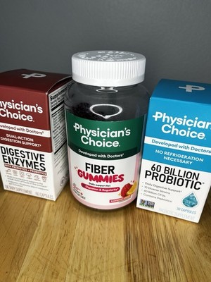 Physician's Choice Daily Gut Trio Digestive Health Regularity & Mealtime Support