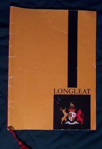 Longleat House  Vintage color brochure 1970s