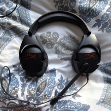 HyperX Wired Over-Ear Gaming Headset Boom Mic Black 3.5mm Jack