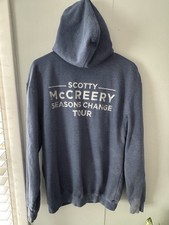 Scotty McCreery Seasons Change Hoodie Sweatshirt Men's Size Medium Blue
