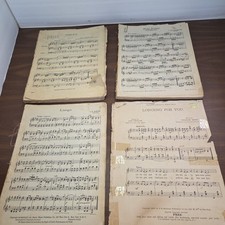 33 Favorite Organ Solos For Church 1941 Children Piano+Fair Worn Acceptable G- 1