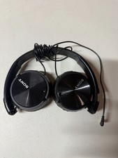 Sony MDR-ZX110NC Noise Cancelling Headphones Wired Folding Design Black