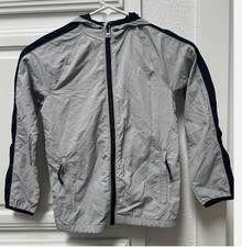 All in Motion Windbreaker Jacket Boy s Size S 6/7 and S Full-Zip Hooded