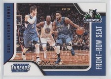 2016 Panini Threads Front-Row Seat Century Proof Red Karl-Anthony Towns #13 n1u