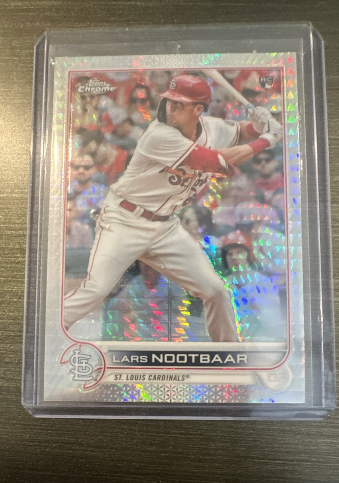 2022 Topps Chrome - Lars Nootbaar #19 X-Fractor (RC)