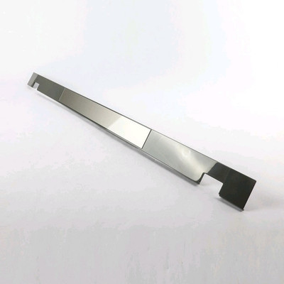 Bosch Chrome Metal Door Handle for Refrigerator Silver Replacement Part