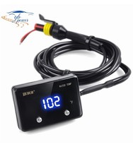 Digital Water Temperature Gauge 14-302f With 18 Npt Sensor 12v Waterproof Blue Digital Water Temperature Gauge 14-302f With 18 Npt Sensor 12v Waterproof Blue
