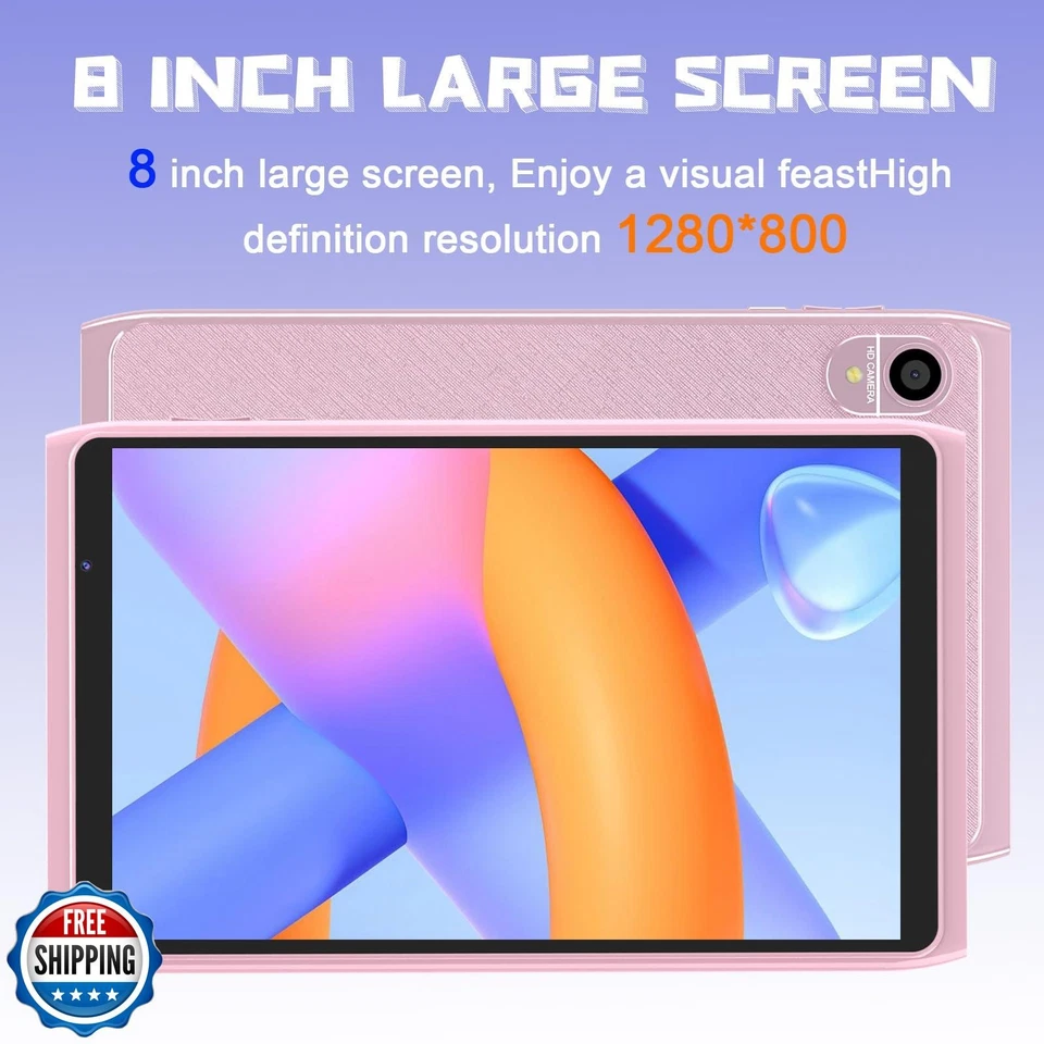 Tablet Android 14 Tablets 8 inch, WiFi 6 Tablet Computer 2GB RAM 32GB ROM, 12 - Image 2 of 4