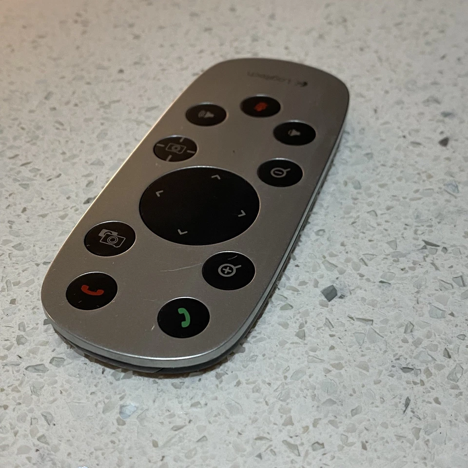 Genuine Logitech Remote Control R-R0007 - Silver - Image 2 of 3