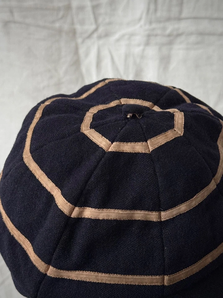Sombrero de cricket de lana Inglaterra vintage años 40 Foto 4 de 4
