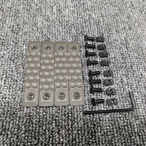 4 Stück Nylon MLOCK Schiene Handschutz Abdeckblende für M-loCk System 80/120 mm - Bild 24 von 48