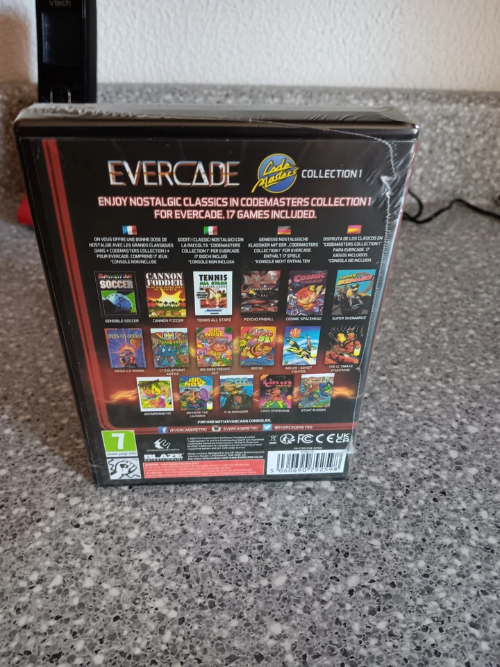 Blaze Evercade Codemasters Collection 1 - Cart #19 - Legacy - New Factory Sealed - Image 2 of 4