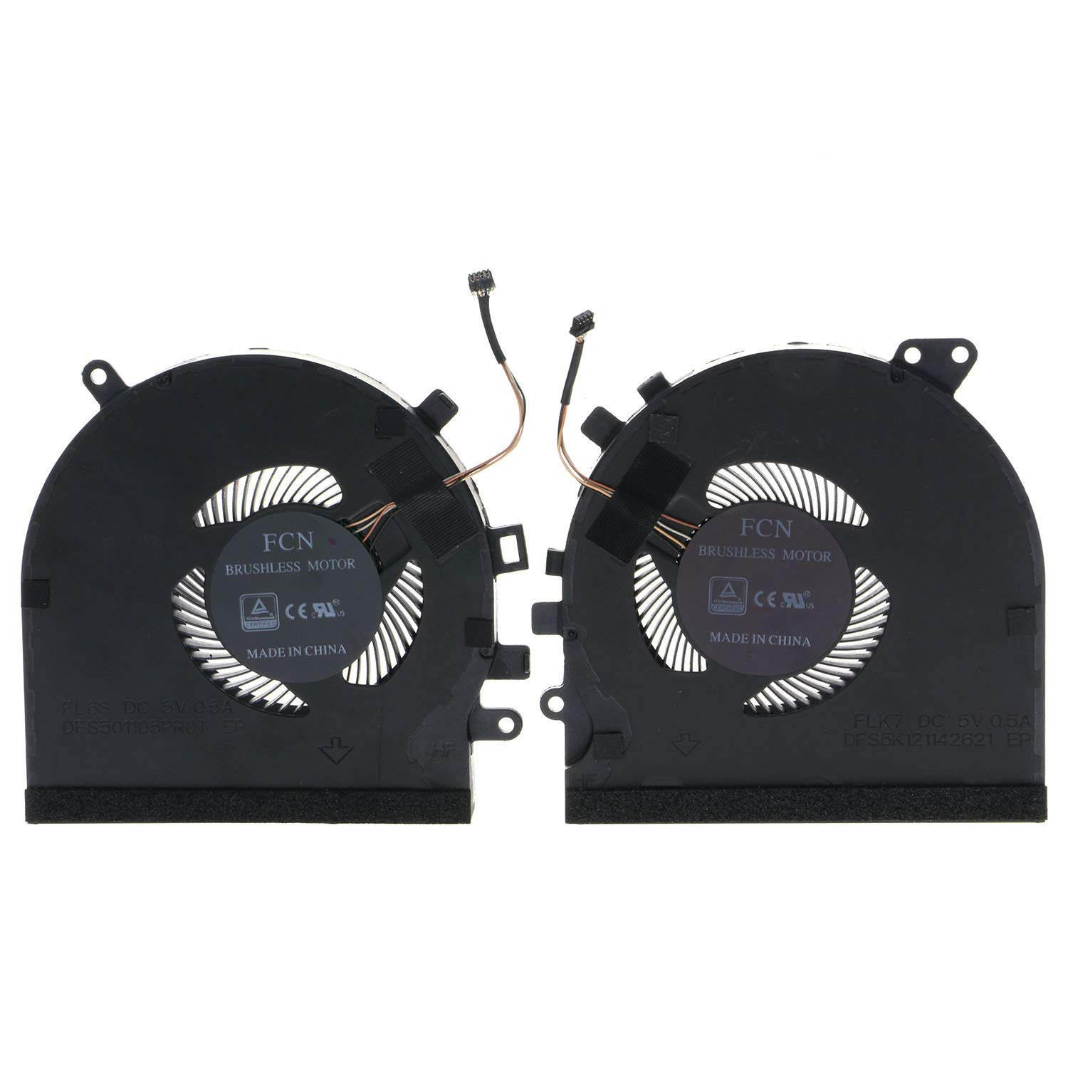 CPU & GPU Cooling Fan for Razer Blade 15 RZ09-0270 RZ09-02705E75 RZ09-02705E76 R