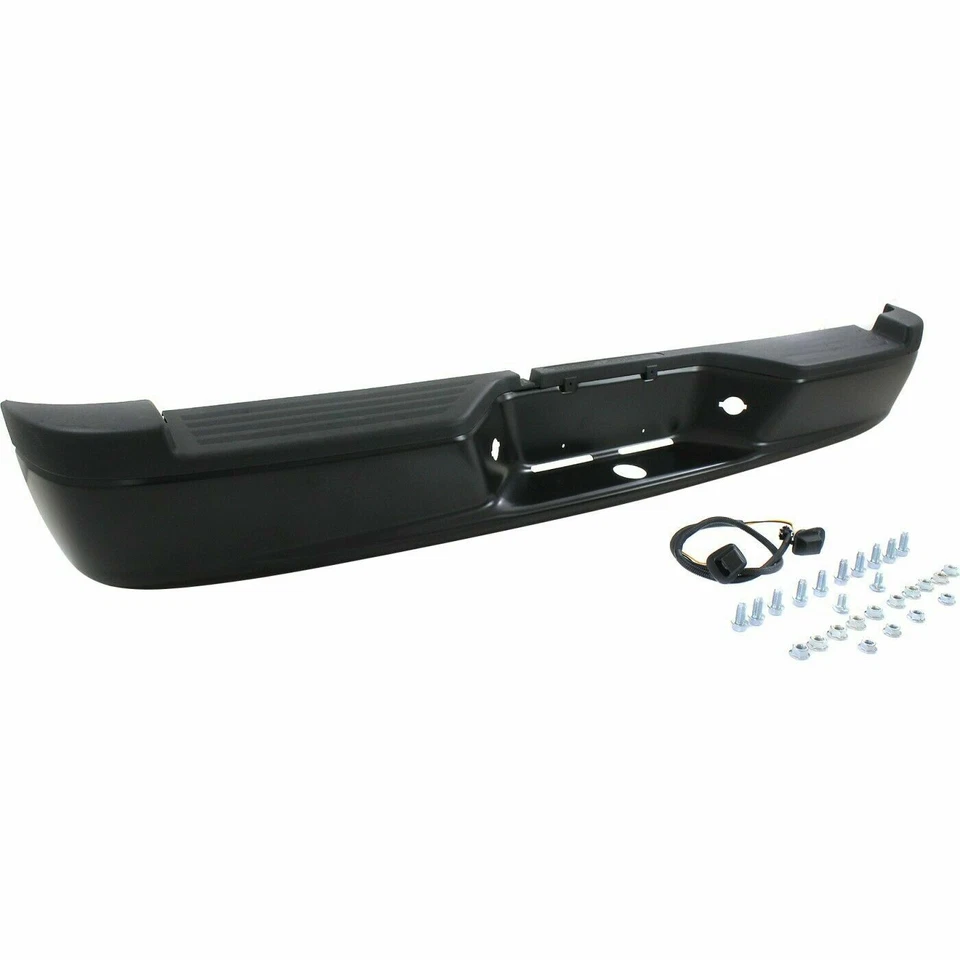 New Rear Black Step Bumper For 2005-2011 Dodge Dakota CH1103114 55077652AB Foto 3 de 4