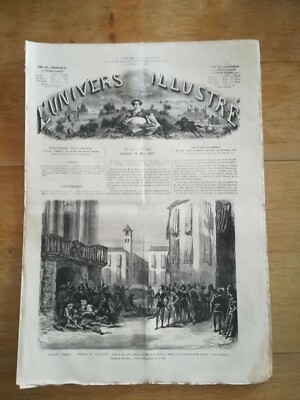 tf640 Zeitung Das illustrierte Universum BE Stiche - 1867 Nr. 640