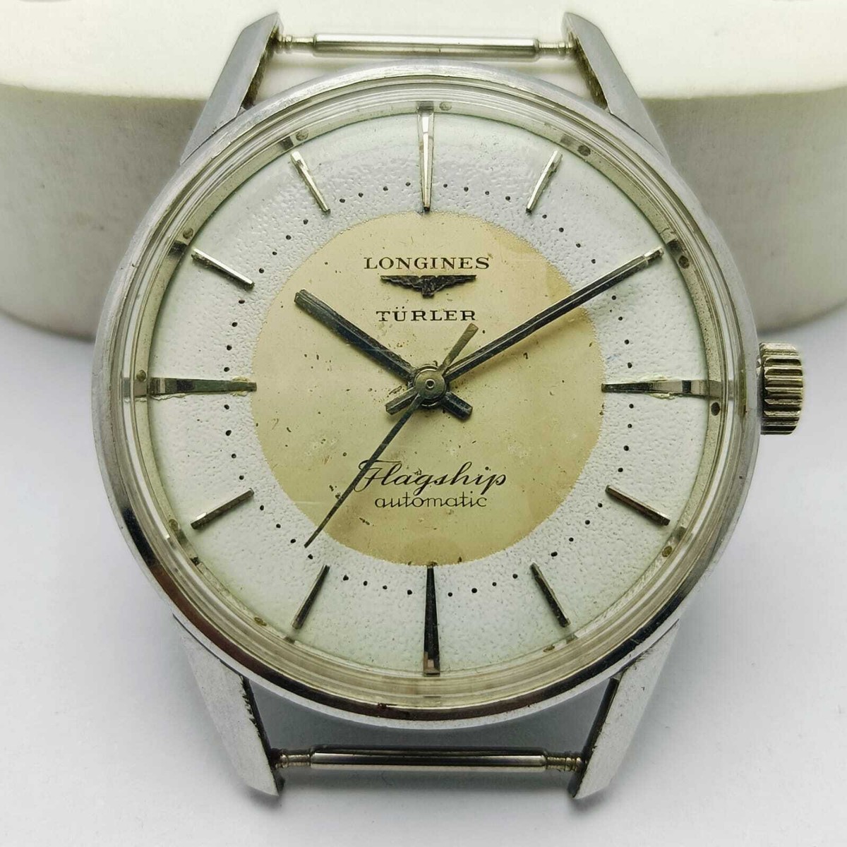 時計 VINTAGE LONGINES FlagShip DEADSTOCK Longines Turler Flagship 1104 Automatic Cal.380 Vintage