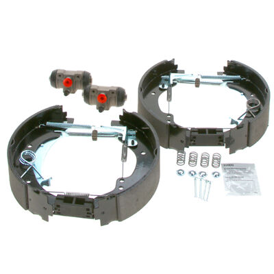BOSCH 0204114538 Vormontiert Bremsbackensatz Hinten für Jumper Fiat Ducato Boxer
