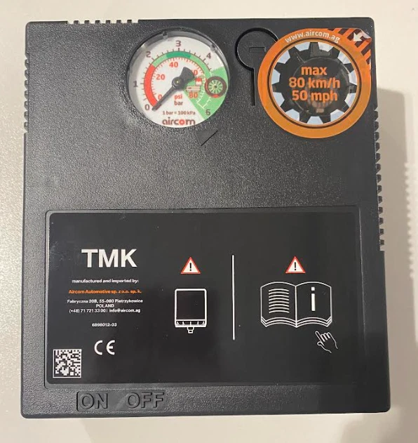 Tyre Puncture Repair Kit Compressor Glue Mobility Inflation Bag 